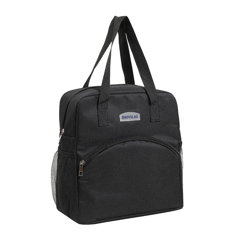 Outdoor outdoor picnic waterproof Oxford cloth aluminum foil insulation ice pack lunch bag_voghion.com