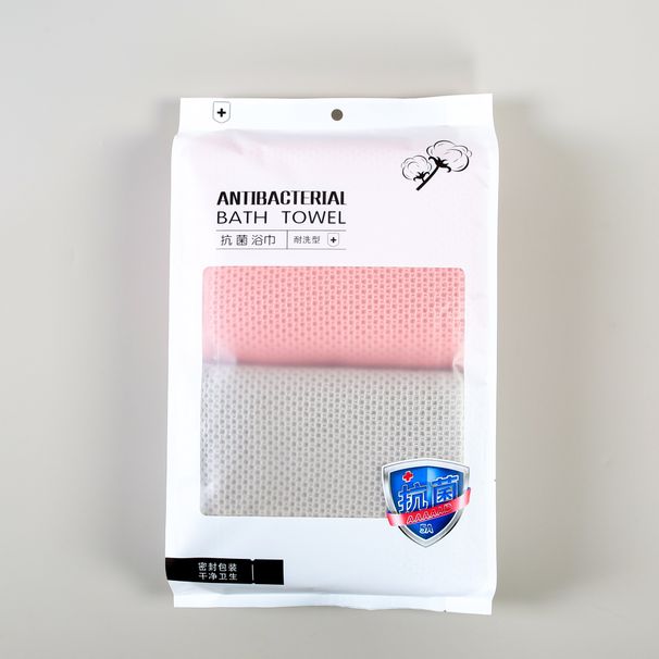 Antibakterielles Badetuch aus reiner Baumwolle der Güteklasse 5A mit Wabenstruktur, 2 Packungen. Badetuch aus reiner Baumwolle der Güteklasse A mit Waffelstruktur, nimmt Wasser auf und trocknet leicht._voghion.com