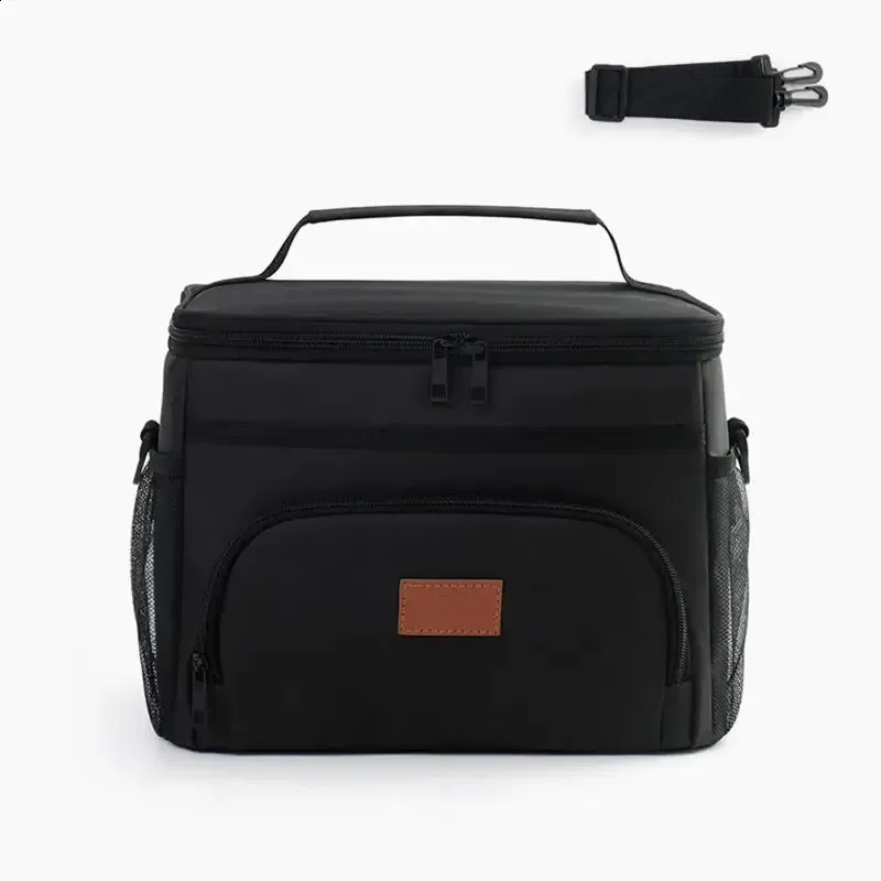 Large Capacity Leak Proof Lunch Backpack Large Picnic Cold And Warm Insulated Bag Outdoor Storage Shoulder 250318l_voghion.com