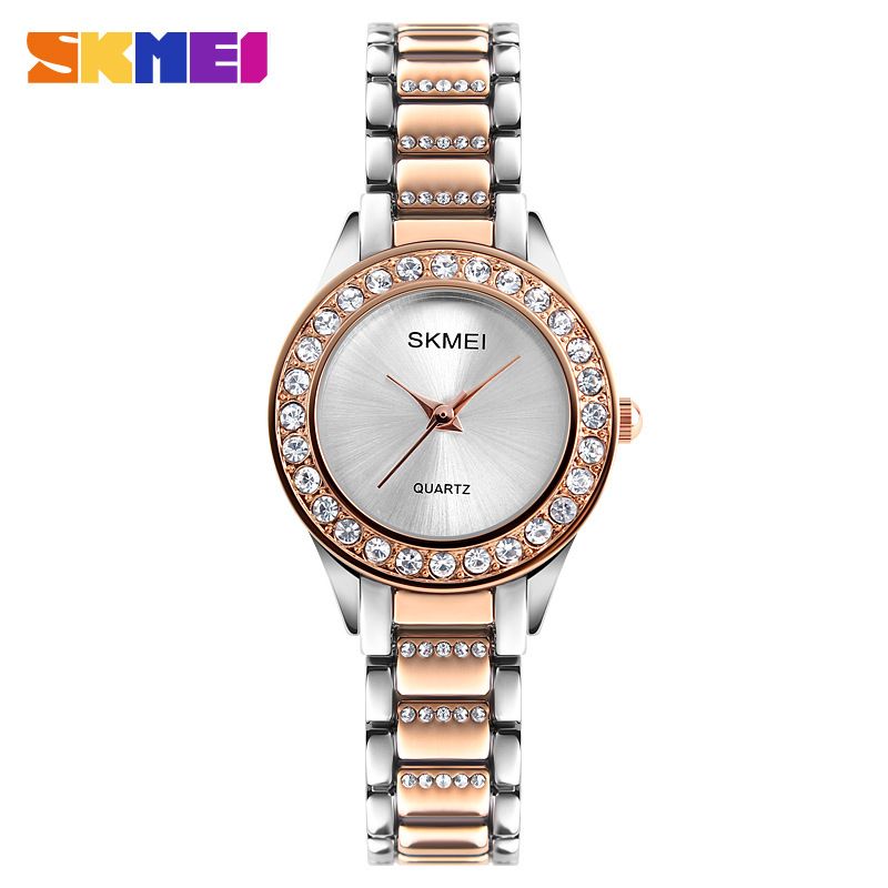 Momentum Fashion Trend Classic With Diamonds Exquisite Elegant Women's Bracelet Quartz Watch_voghion.com
