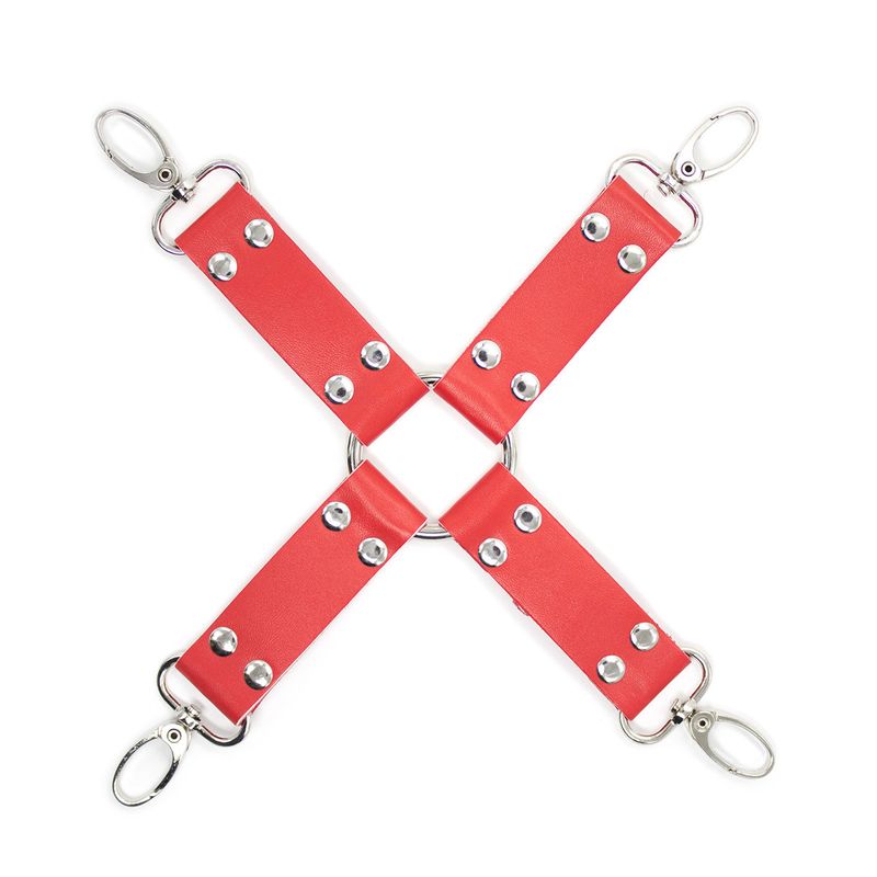 Sex Products Hand And Foot Restraints Sexy Hand And Foot Restraints Leather Hooks Couple Supplies_voghion.com