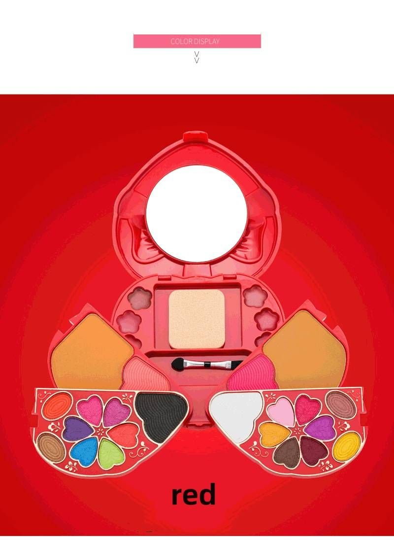 Kombinace očních stínů Make-up Tray Perleťové matné oční stíny box sada krásy make-up_voghion.com
