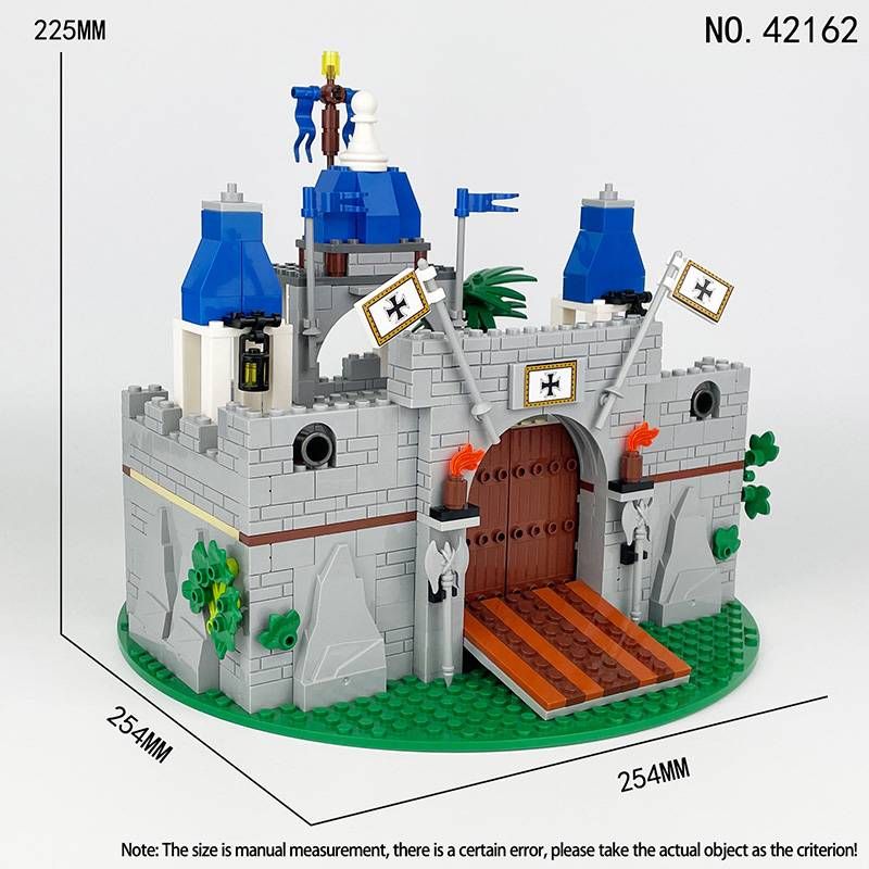 Medieval Castle Military Simulation Scene Military Base DIY Accessories Building Blocks Bricks Toys Gifts_voghion.com