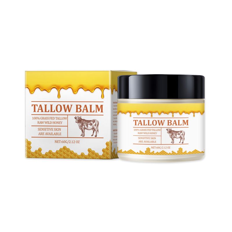 Moisturizing tallow balm, moisturizing gentle hydrating moisturizing skin care body cream face cream_voghion.com