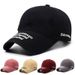 Fashion Sunshade Baseball Cap For Women, Face Slimming, Ins Style, Spring Summer, Sanskrit Embroidery_voghion.com
