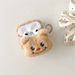 Cute Butter Bear Compatible With 1/2 Earphone Case Hard Shell A Pple 3rd 4th Generation Cartoon_voghion.com