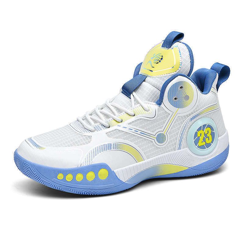 Basketball shoes Combat boots Men's high-top sneakers Girls' casual running shoes_voghion.com
