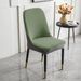 Coprisedie elasticizzati in jacquard di lusso - Coprisedie elastici a copertura totale per sedie ovali, antiscivolo e resistenti, tessuto in poliestere leggero_voghion.com
