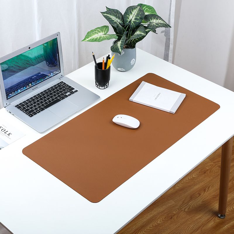 Tappetino per scrivania per studenti, in pelle, impermeabile, di qualità imbattibile, per mouse e computer portatili, di grandi dimensioni._voghion.com