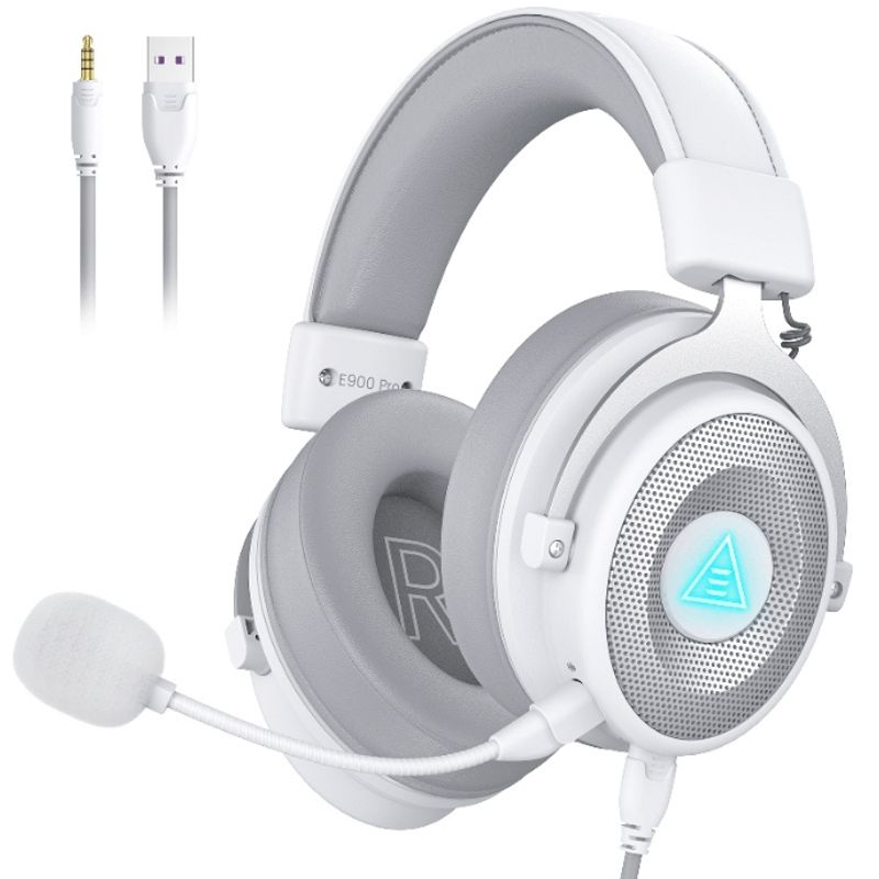 EKSA E900 PRO Fone de ouvido usb para jogos Fone de ouvido Esports cabo controle fone de ouvido Computador móvel universal_voghion.com