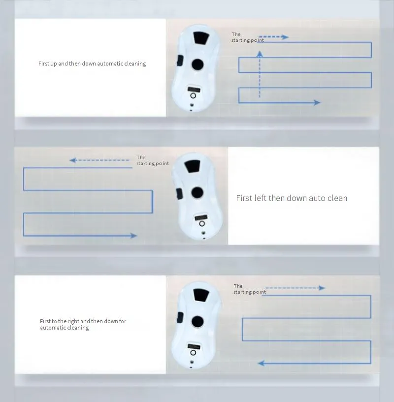 Robot nettoyeur de vitres entièrement automatique, pulvérisation d'eau, intelligent, électrique, pour le nettoyage des vitres extérieures et des gratte-ciel_voghion.com
