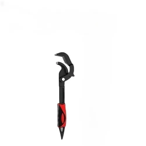 Multifunctionele verstelbare sleutelset, koolstofstaal, zelfborgende snelspanner, 260 mm/380 mm, duurzaam voor thuis- en autoreparaties_voghion.com