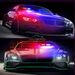 16LED Universal Warning Led Car Lamp RGB Strobe Flash Light Auto High-power Changeable Radio Signal Emergency Police_voghion.com