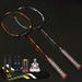 Badminton Racket Set Of Two Carbon Fiber Material For Adults And Children_voghion.com