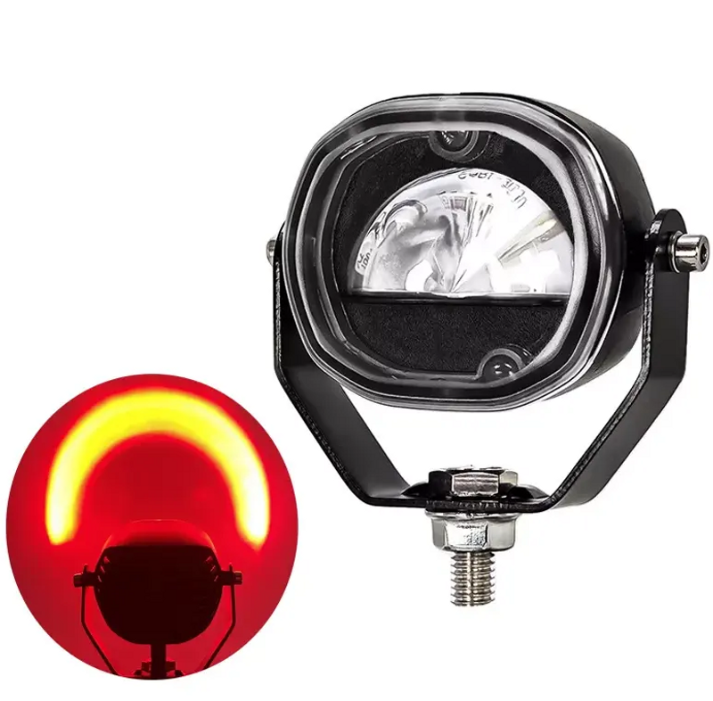 PSCR20U U Type light for forklift working lights 20W-led ultra bright red/blue/yellow lights Forklift red zone warning lights Safety beam lights ARC _voghion.com