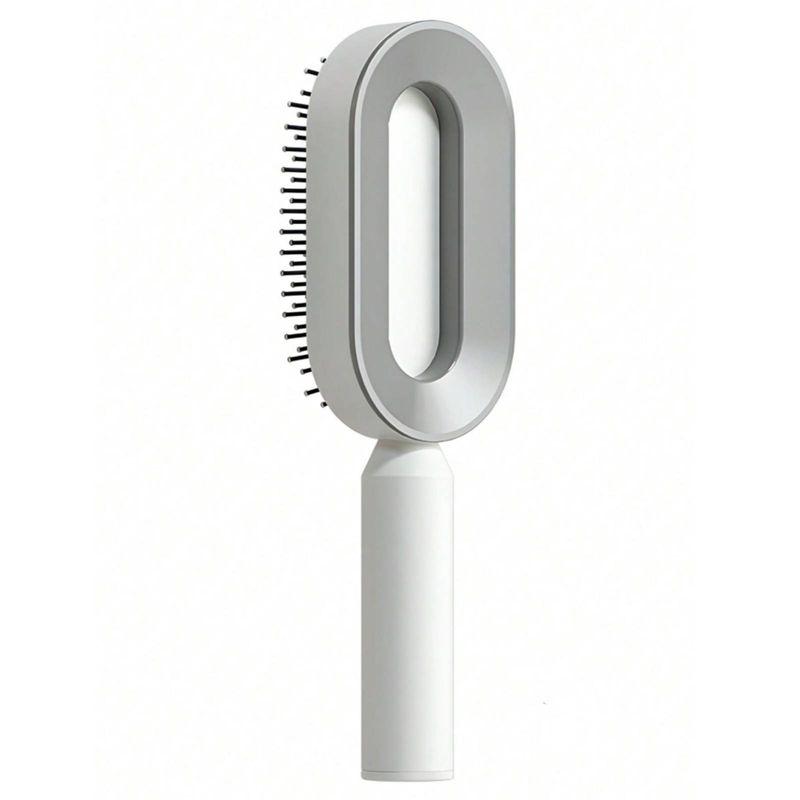 1PC Selbstreinigende Haarbürste für Frauen One-Key-Reinigung Haarausfall Airbag Massage Kopfhaut Kamm Antistatische Haarbürste Dropshipping_voghion.com