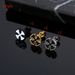 3 Pairs Small Cross Earrings, Stainless Steel Stud Earrings For Men Wom_voghion.com