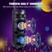 6000W Bluetooth Speaker Portable Dual Sub Woofer Heavy Bass Party DJ System Mic_voghion.com