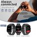 Smartwatch Bluetooth Rozmowy Muzyka Zdrowie Tętno Tlen we krwi Monitorowanie snu Sport Krokomierz Bransoletka_voghion.com