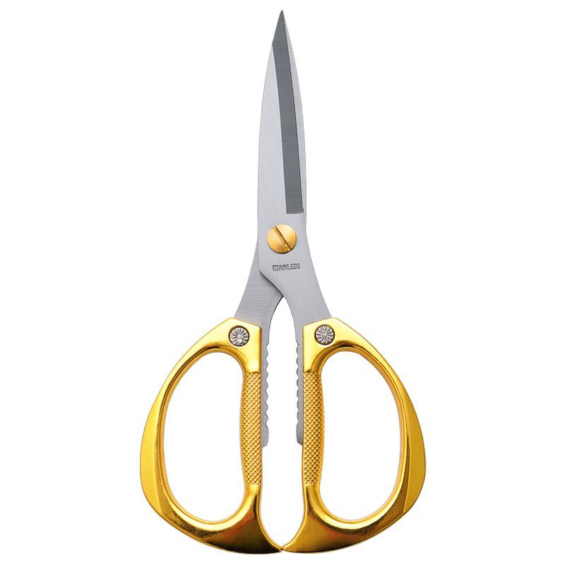 Original Japanese Household Stainless Steel Tailor Fabric Paper Kitchen Heavy Duty Chicken Duck Bone Scissors_voghion.com