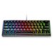 Wired Typing Mechanical Feeling Keyboard Gaming RGB Dazzle Color Illuminated Membrane Portable Keypad_voghion.com