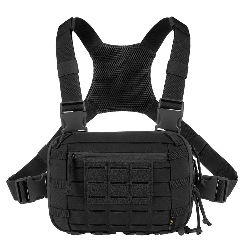 Tactical EDC Chest Bag 2L Utility Molle Chest Rig Pouch med CCW rum Justerbar rem Udendørs_voghion.com