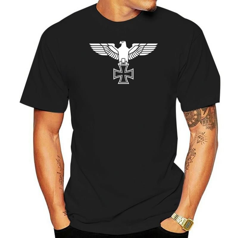 REIADLER T-Shirt vun Iron Cross Fashion Männer T-Shirten mat Ronnem Hals_voghion.com
