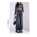 Womens Casual Straight Leg Jeans Loose Fit Denim Pants High Waist Light Blue Wide Leg Vintage Destroyed Autumn New Design_voghion.com