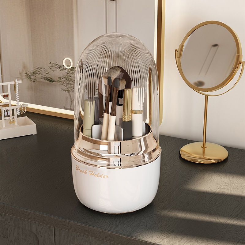 Internet Celebrity Makeup Desktop Dustproof Organizer Drawer Style Dressing Table Acrylic High-end Storage Rack Box_voghion.com