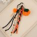 Portachiavi fai da te a forma di zucca per Halloween - Grazioso cordino a forma di caramella in stile Miu per borse, zaini e chiavi. Portachiavi con ciondolo per borsa in corda intrecciata a forma di lecca-lecca._voghion.com
