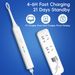 Rechargeable Electric Toothbrush With 2x Brush Heads - 3 Modes & 2 Min Timer Smart Electric Toothbrushes, Compatible With Philips Sonicare Brush Head_voghion.com