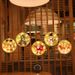 LED Suction Cup Christmas Lights - Battery Operated Window Star Lights For Holiday Decor, Festive String Lights With 6 Color Themes_voghion.com