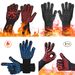 Guanti da forno e microonde resistenti al calore fino a 800 gradi, ignifughi, ignifughi, isolati, per alte temperature._voghion.com