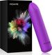 Small Bullet Women: Waterproof Mini Clit Vibrator With 10 Modes, Full Silicone Vibrating Finger Massager For G Spot_voghion.com