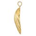 14k Scallop Shell Pendant_voghion.com