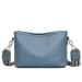 Genuine Wide Strap Crossbody Square Top Layer Cowhide Single Shoulder Soft Leather Versatile Women's Trendy Small Bag_voghion.com