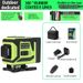 Self-Leveling Green Beam Laser Level – Compact Cross-Line Laser For Indoor/Outdoor Use, High Visibility In Bright Light, 360° Magnetic Base_voghion.com
