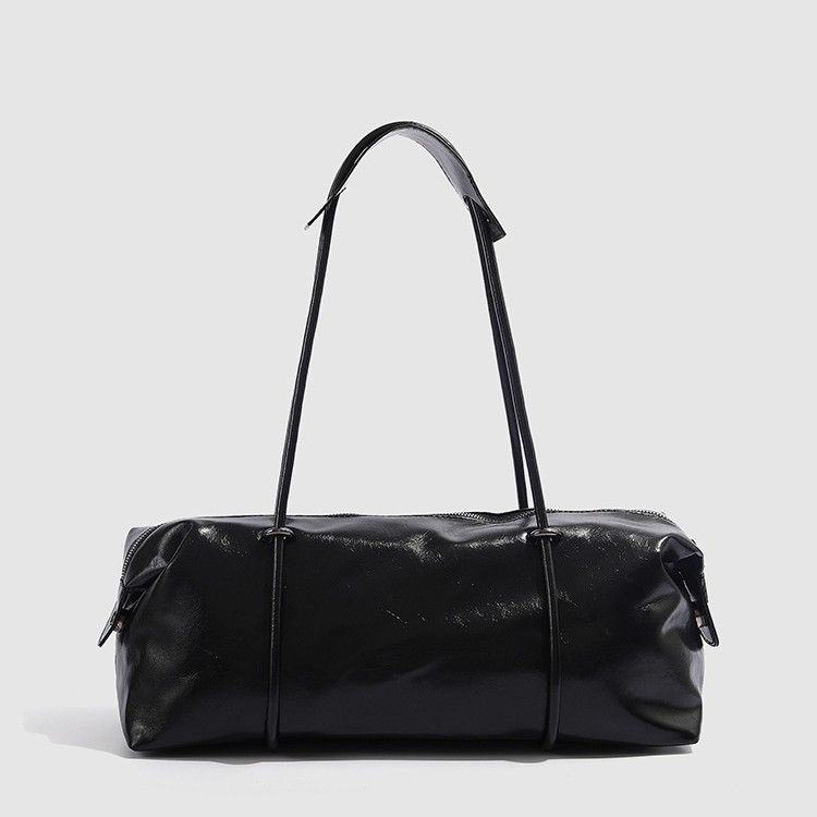 Stilvolle und geräumige Boston Pillow Bag – Minimalistische Schultertasche mit großem Fassungsvermögen für das Fitnessstudio, den Arbeitsweg und den täglichen Gebrauch._voghion.com