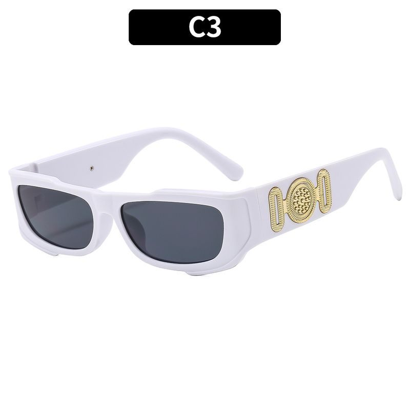 Ochelari de soare personalizați pătrați noi și la modă, ochelari de soare identici, ochelari de soare premium_voghion.com