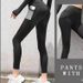 No Embarrassing Lines Sports Fitness Tight Peach Hip Lift High Waist Barely There Yoga Pants Women_voghion.com