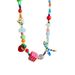 Dopamine Colorful Bowknot Beaded Necklace For Women Beach Vacation Style Collarbone Ins Niche High-end Neck Chain_voghion.com
