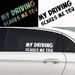 αυτοκόλλητα αυτοκινήτου Το My Driving Scares Me Too εξατομικευμένα αυτοκόλλητα διακόσμησης αμαξώματος μοτοσικλέτας παραθύρων αυτοκινήτου_voghion.com