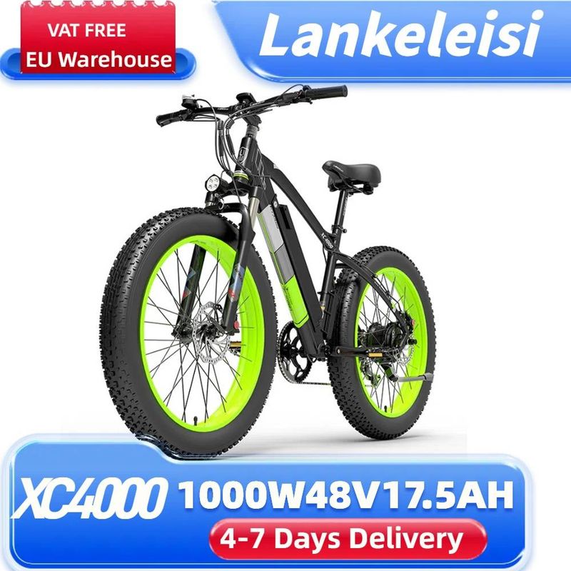 Lankeleisi XC4000 26" El-Mountainbike 1000W 48V 17.5Ah Batteri_voghion.com