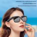 Smarte Bluetooth-Brille mit austauschbaren Gläsern und Knochenleitungs-Audio – Polarisierte und Blaulicht-blockierende Sonnenbrille für Musik, Anrufe und Sport_voghion.com