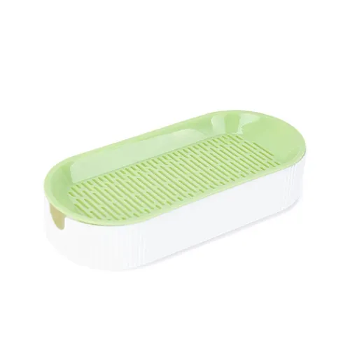 Hydroponische kattengrasbox Kattenlekkernijen Kattenkruid Hydroponische bodemloze planten Kattengras Potset voor eenvoudige groei_voghion.com
