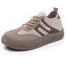Flat Casual Suede Sneakers Spring Autumn New Versatile Running Fashionable Women's Shoes_voghion.com