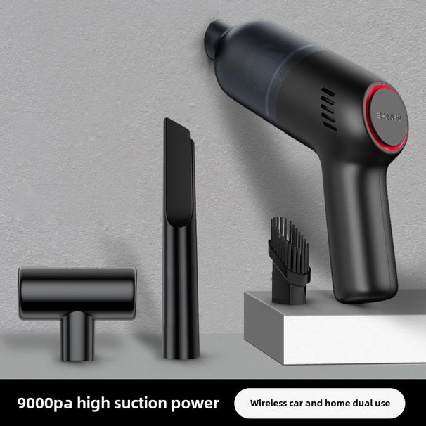 9000Pa ασύρματη ηλεκτρική σκούπα αυτοκινήτου Ασύρματη χειροκίνητη αυτόματη ηλεκτρική σκούπα για σπίτι & αυτοκίνητο Μίνι ηλεκτρική σκούπα διπλής χρήσης με ενσωματωμένη μπαταρία_voghion.com