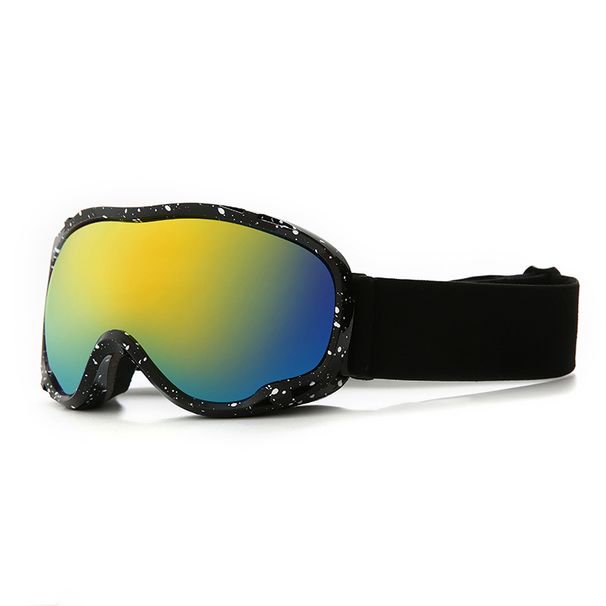 Óculos de esqui unissex grandes esféricos Snow er goggles /HX20 anti-fog_voghion.com