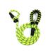 Anti-Strangle Nylon Rope P Chain Two-Color Dog Leash Foam Comfort Handle For Medium And Large Dogs_voghion.com
