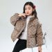 Girls' Winter Coat, Korean Style Casual Cotton Padded Jacket, Sweet And Fashionable Down Jacket For Middle And Large Children_voghion.com